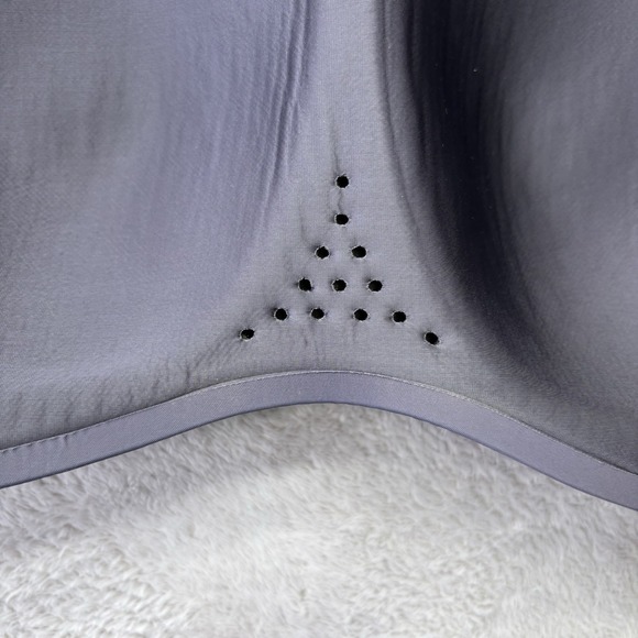 Knix Womens Sports Bra 7 Gray Wireless Lined Comfort HIBRA101 Active Workout Gym - Picture 11 of 13